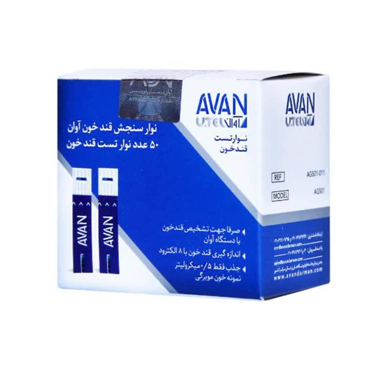 نوار تست قند خون اوان
